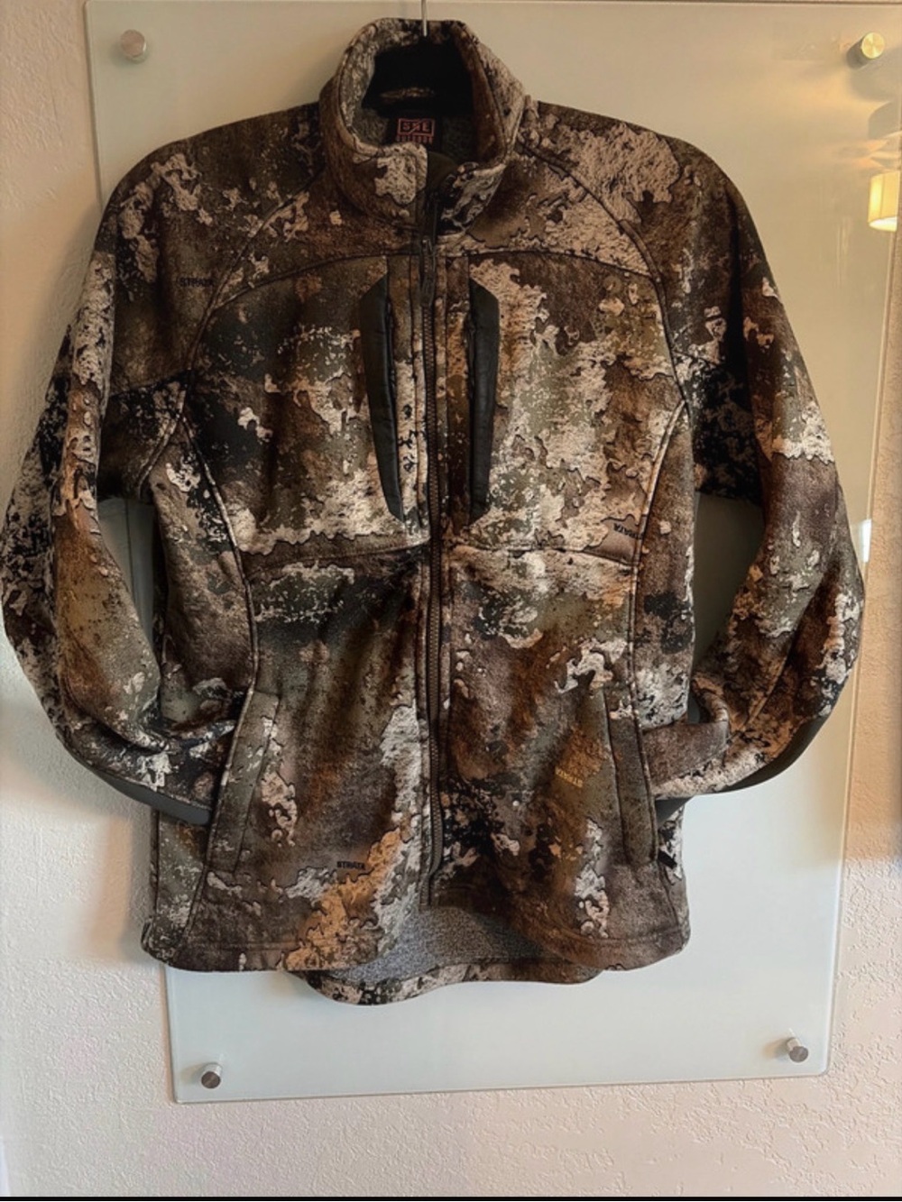 TrueTimber Strata camo SHE Outdoor Valkyrie hunting women’s full zip jacket